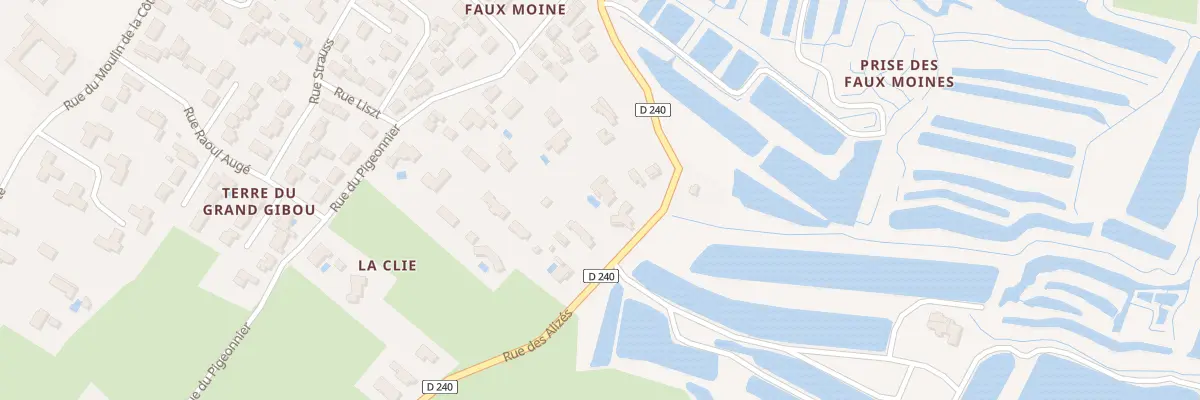 Plan du 89B Rue des Alizés au Château-d’Oléron