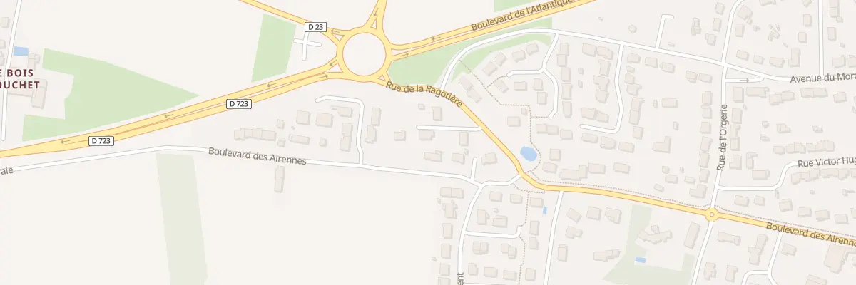 Plan du 68 Rue de la Ragotière à Ancenis-Saint-Géréon