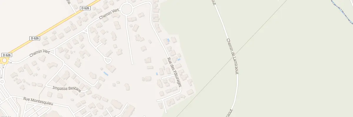 Plan du 225 Rue des Paturages à Mimizan