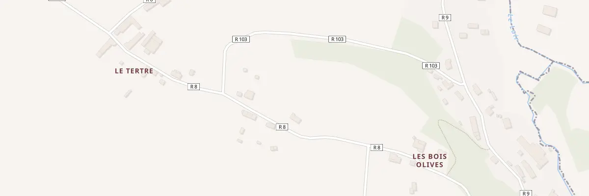 Plan du 36 Le Tertre à Hamelin