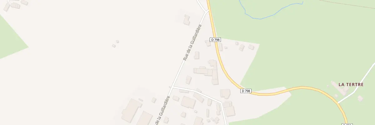 Plan du 42 Rue de la Guillardière à Lécousse