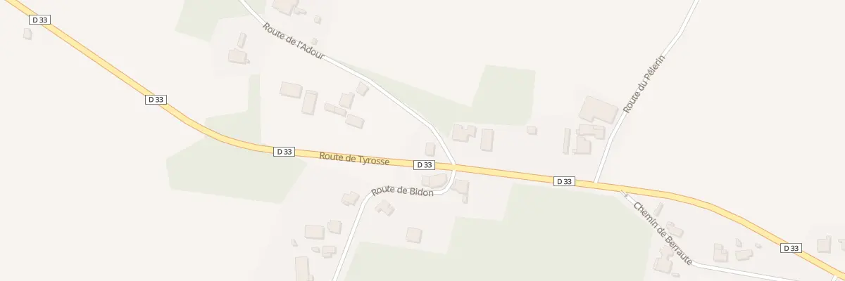 Plan du 17 Rte de l’Adour à Pey