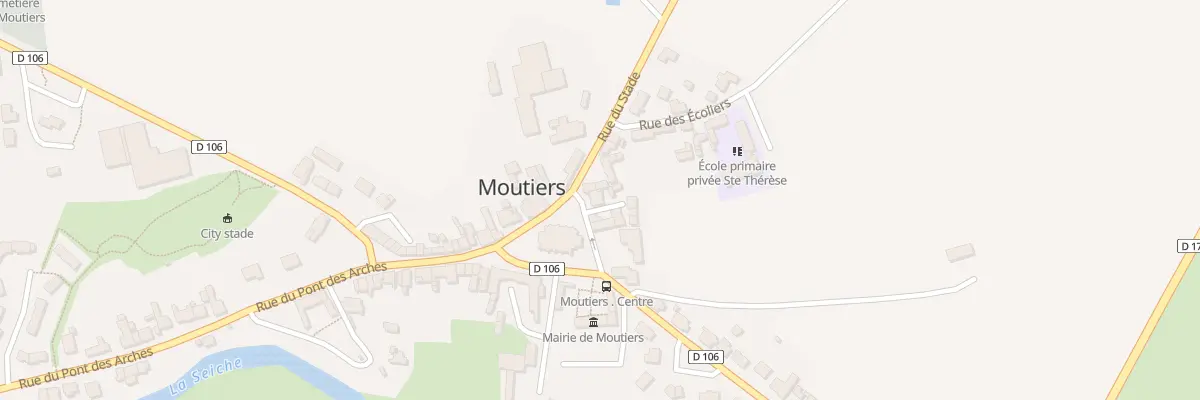 Plan du 4A Place Saint Martin à Moutiers