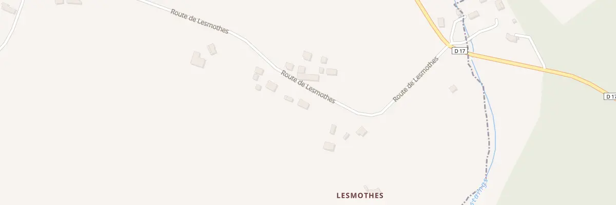 Plan du 602 Rte de Lesmothes à Saint-Geours-de-Maremne