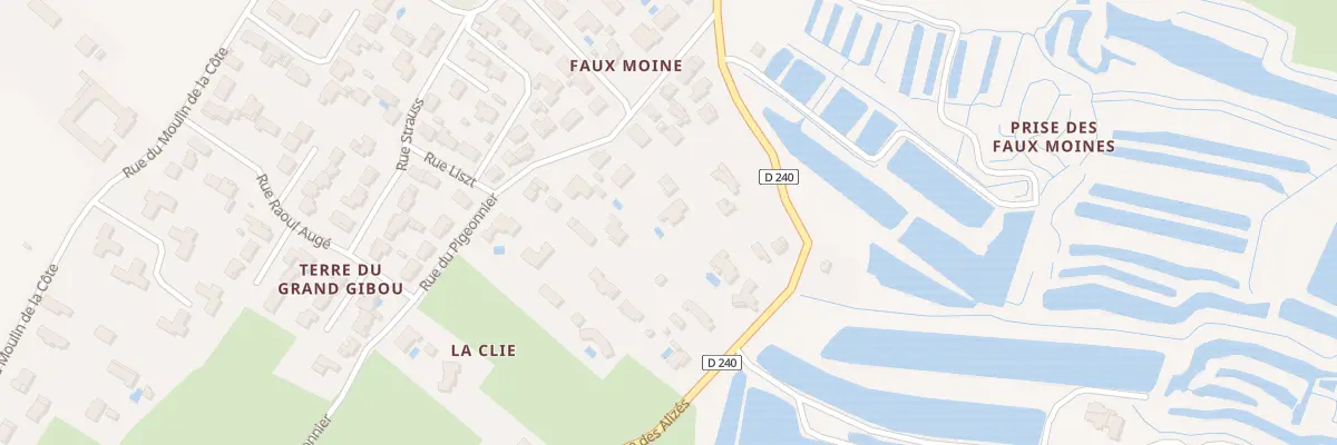 Plan du 89T Rue des Alizés au Château-d’Oléron