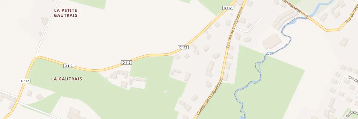 Plan du 13 Rue de Gibary à Lécousse