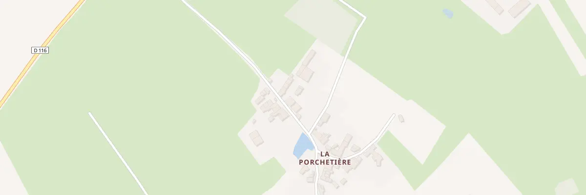 Plan du 5293 La Porchetiere à La Regrippière