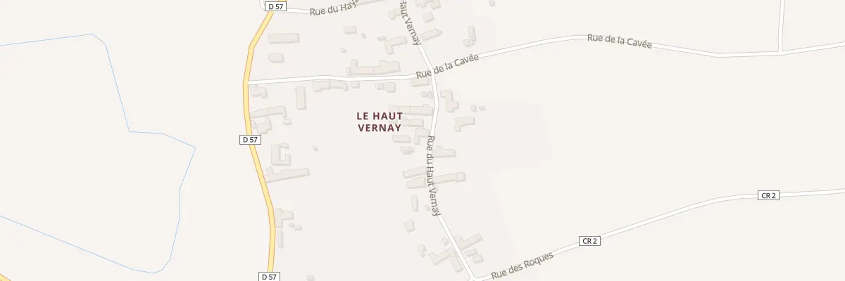 Plan du 25 Rue du Haut Vernay à Graignes-Mesnil-Angot