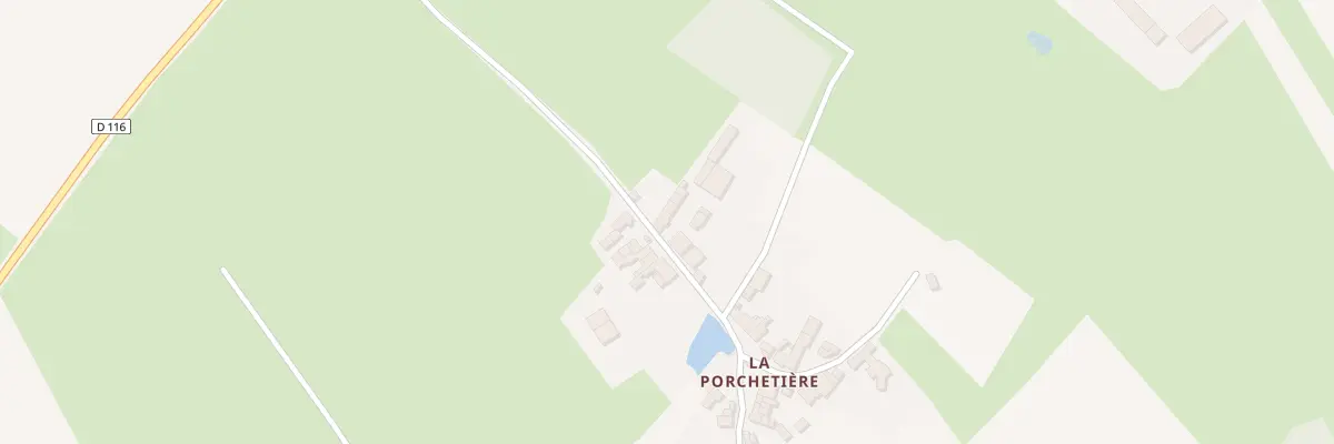 Plan du 5294 La Porchetiere à La Regrippière