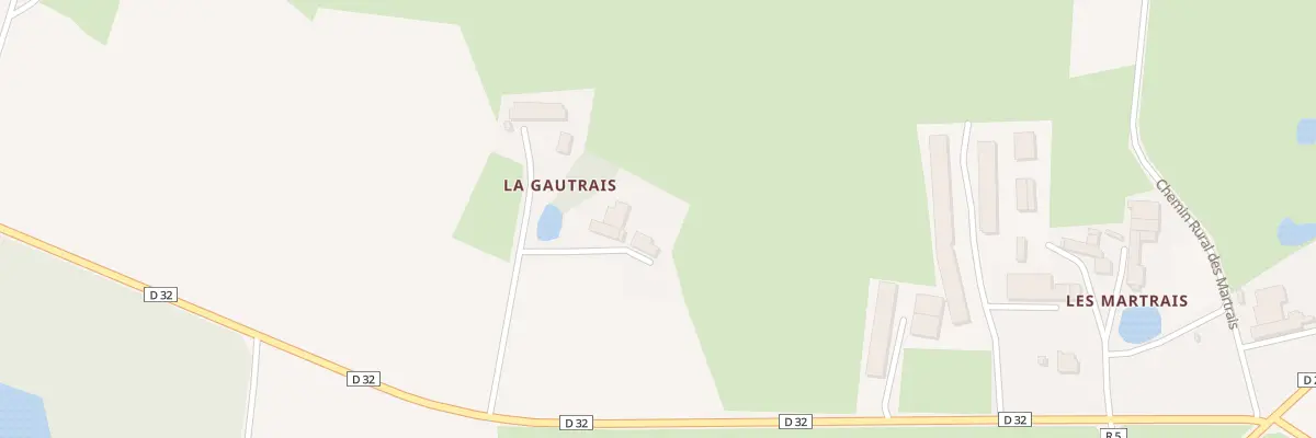 Plan du 5313 La Gautrais à La Chapelle-Glain