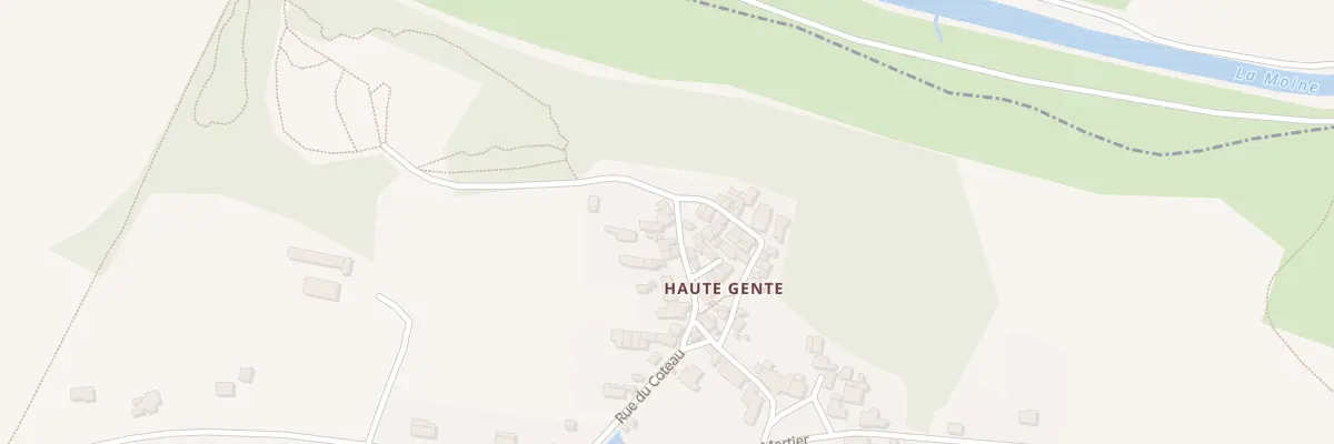 Plan du 4300 Haute Gente à Gétigné