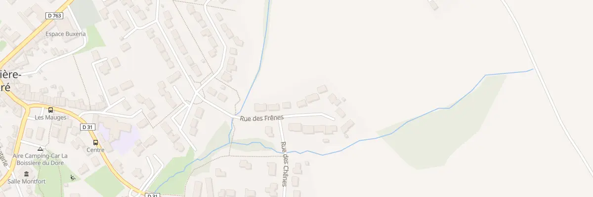Plan du 11 Rue des frènes à La Boissière-du-Doré