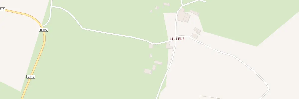 Plan du 5013 Lillèle à Villamée
