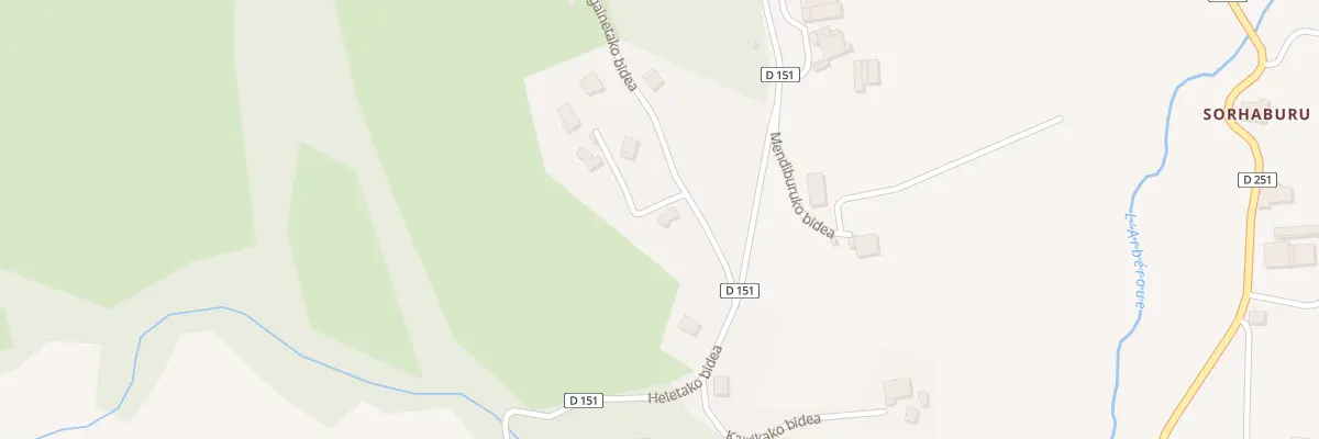 Plan du 37 Auzoberriko bidea à Saint-Esteben