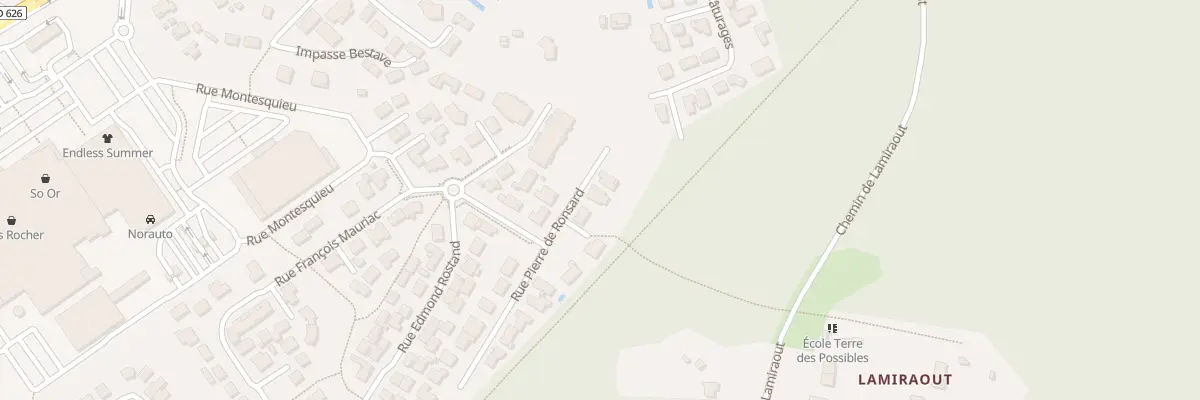 Plan du 37 Rue Pierre de Ronsard à Mimizan