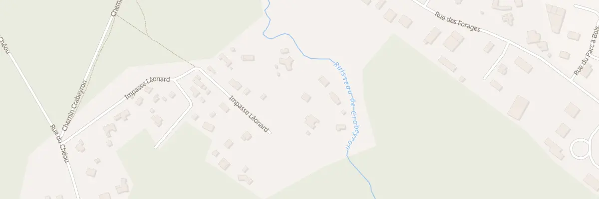 Plan du 425T Imp Leonard à Mimizan