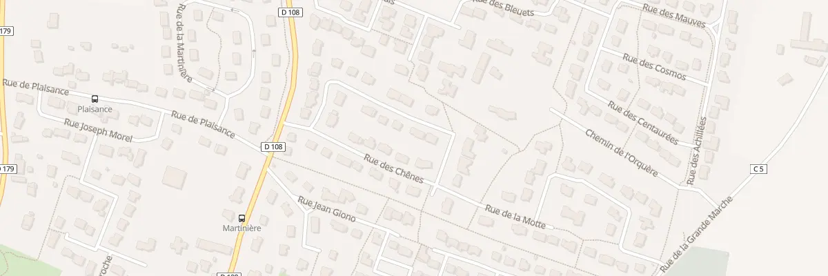 Plan du 16 Rue de la Gibelière à Javené
