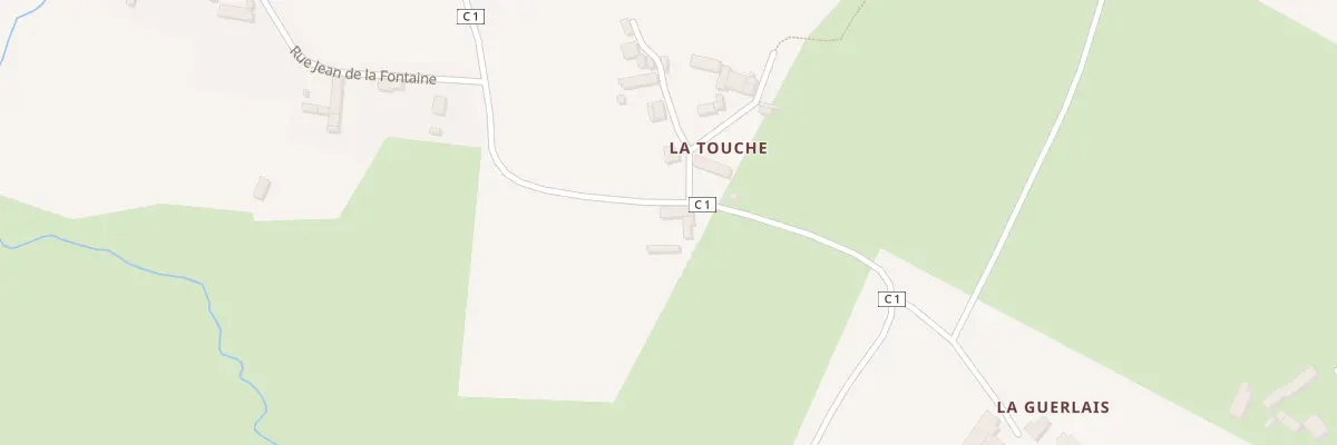 Plan du 5061 La Touche à Villamée