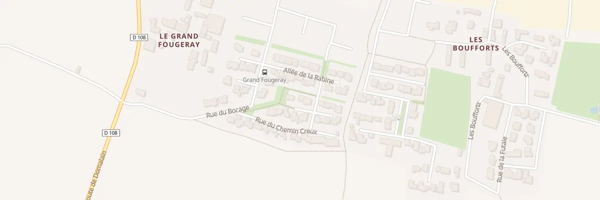 Plan du 13 Rue du Chemin Creux à Vitré