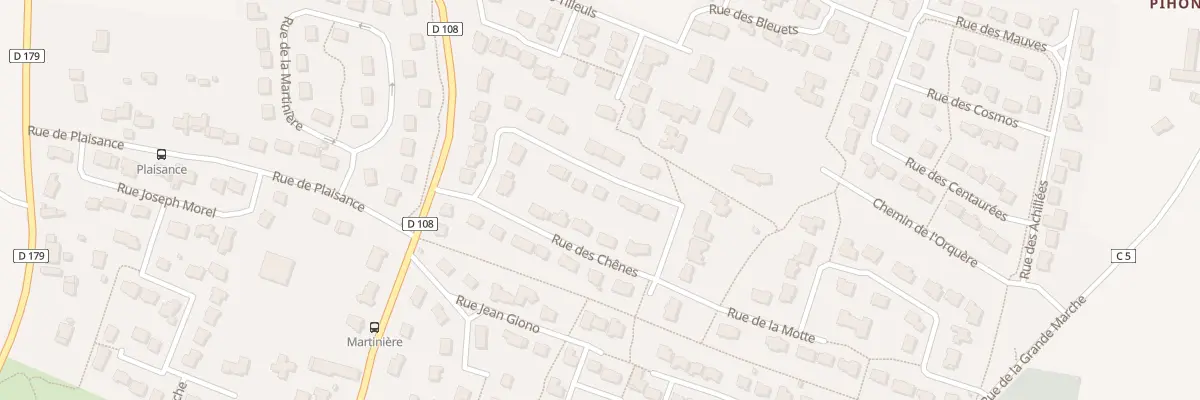 Plan du 14 Rue de la Gibelière à Javené