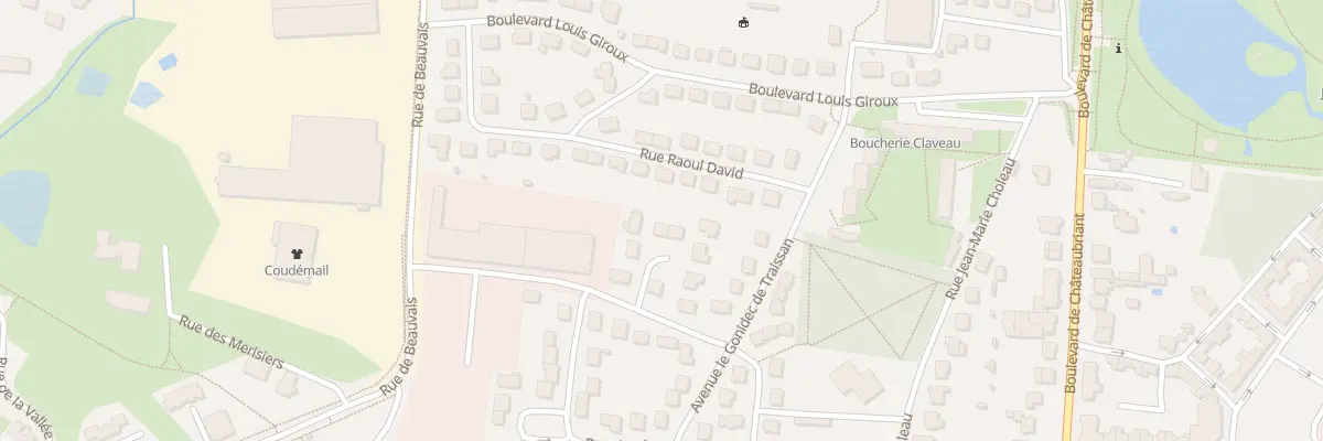 Plan du 14 Rue de l’Etoile à Vitré