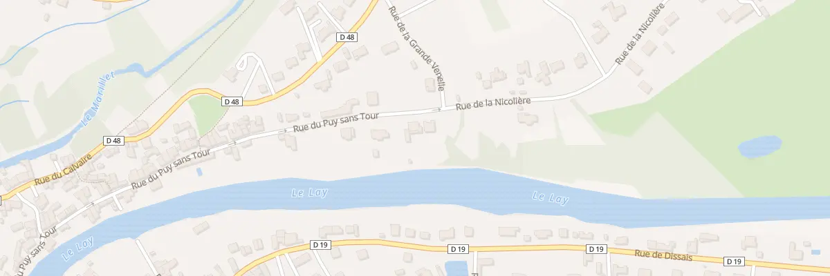 Plan du 50 Rue du puy sans tour à Mareuil-sur-Lay-Dissais