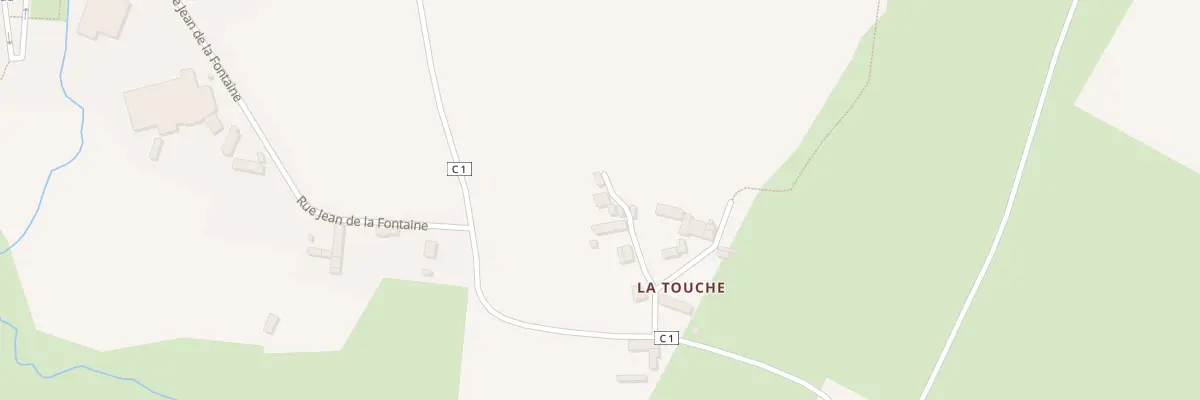 Plan du 3 La Touche à Villamée