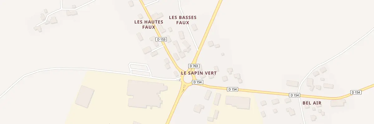 Plan du 18 Le Sapin Vert à La Boissière-du-Doré