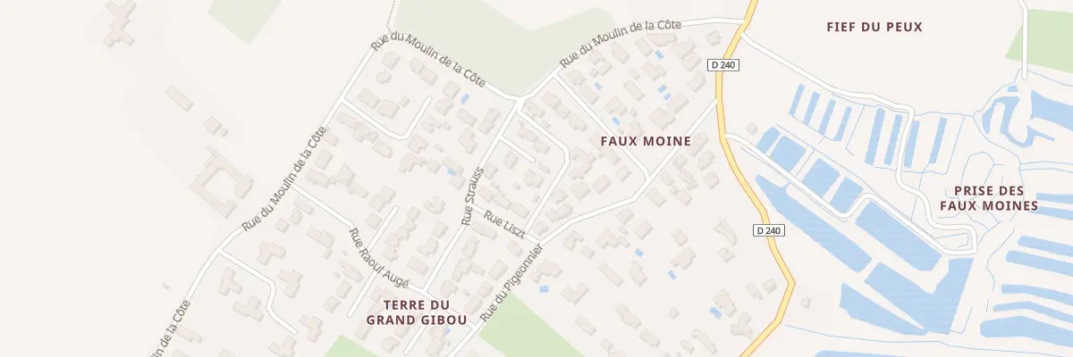 Plan du 3 Rue Vivaldi au Château-d’Oléron