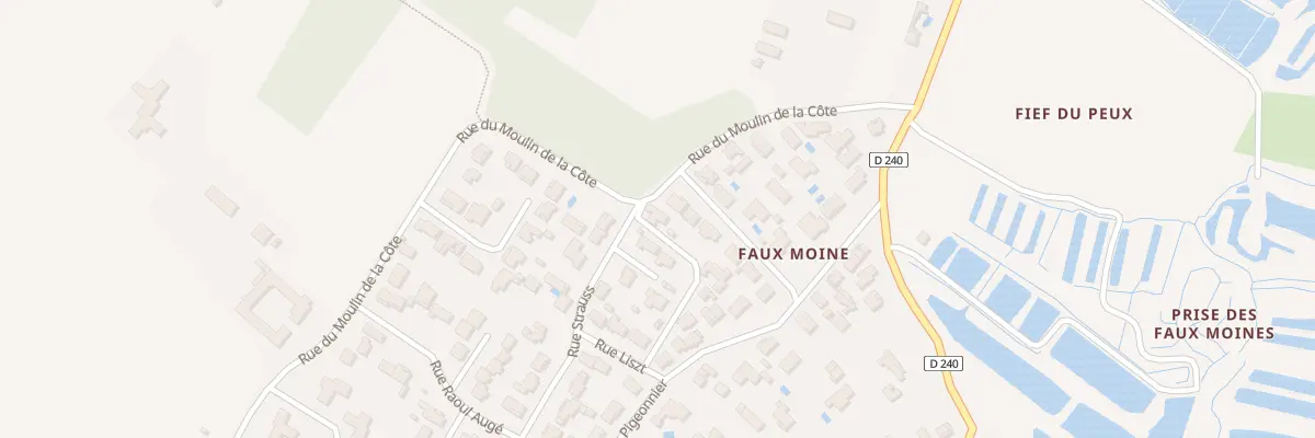 Plan du 2 Rue Bizet au Château-d’Oléron