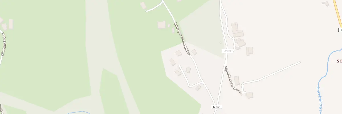 Plan du 115 Auzoberriko bidea à Saint-Esteben
