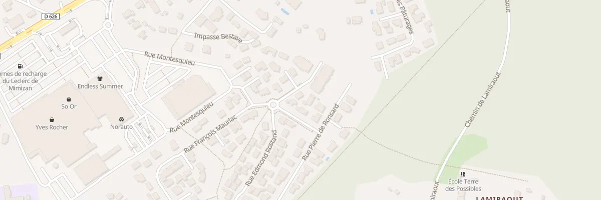Plan du 32 Rue Colette à Mimizan
