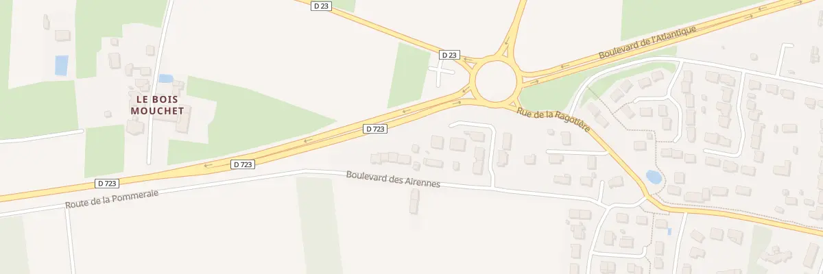 Plan du 1258 Bd des Airennes à Ancenis-Saint-Géréon