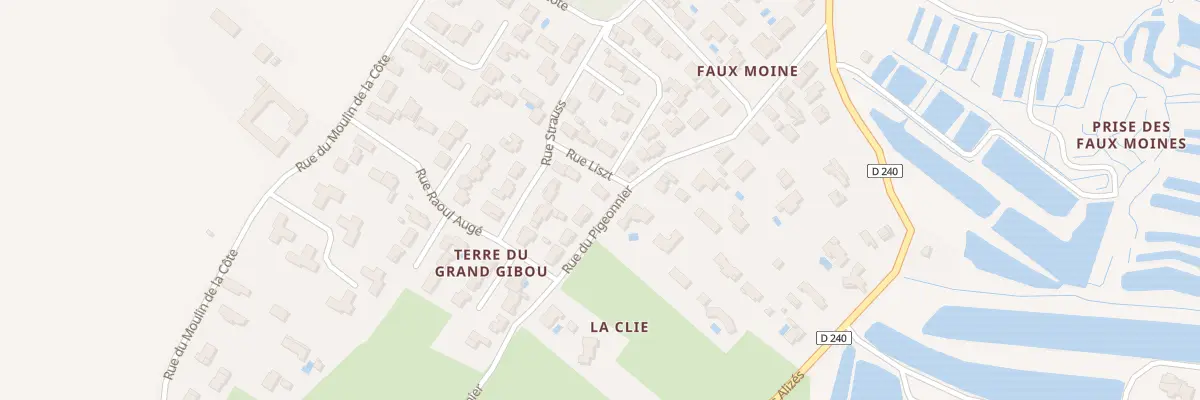 Plan du 1 Rue Liszt au Château-d’Oléron