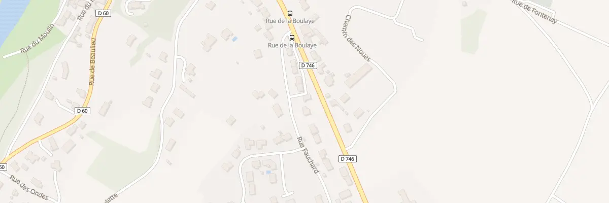 Plan du 58 Rue de la boulaye à Mareuil-sur-Lay-Dissais