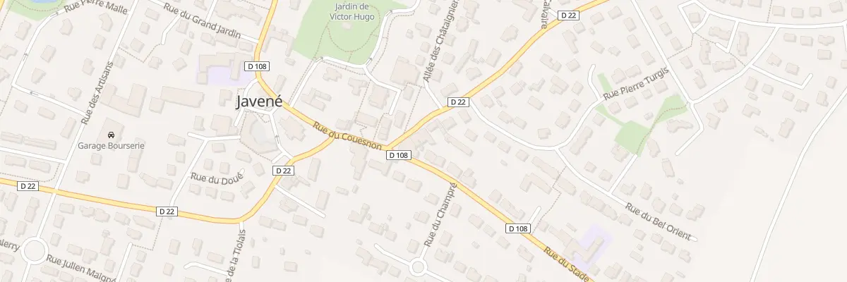 Plan du 4 Rue de la Grande Marche à Javené