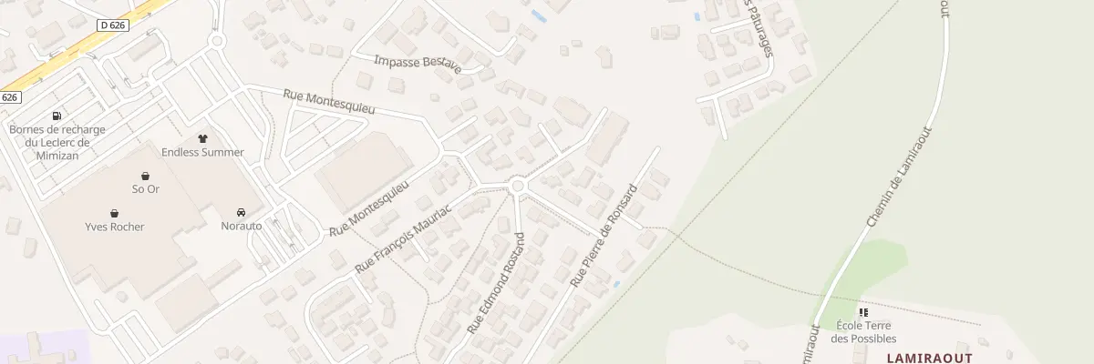 Plan du 26 Rue Colette à Mimizan