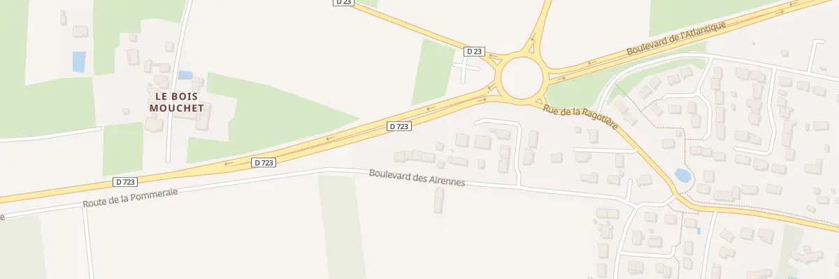 Plan du 1272 Bd des Airennes à Ancenis-Saint-Géréon