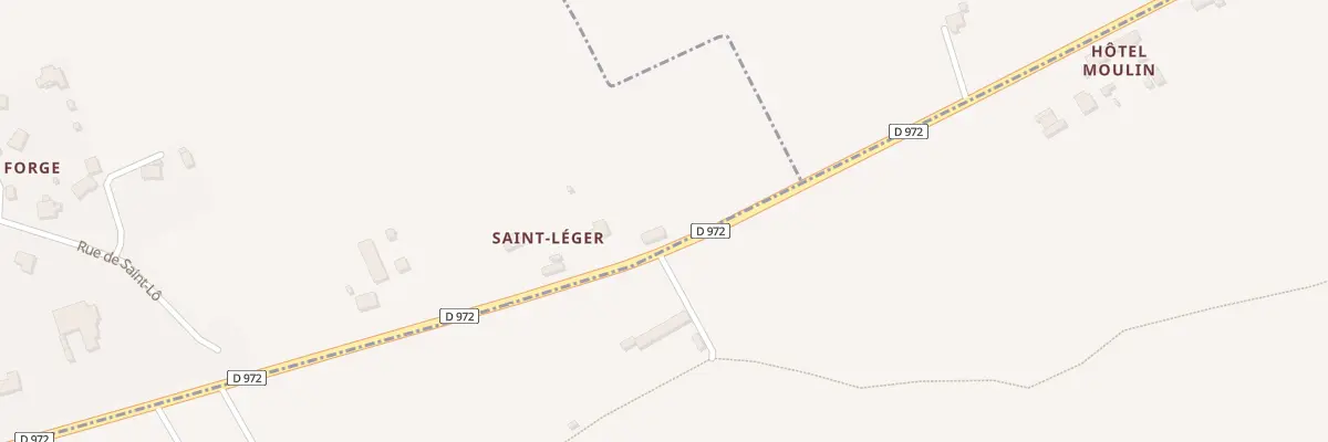 Plan du 17 Saint Leger au Mesnil-Amey