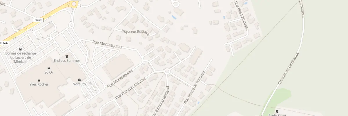 Plan du 33 Rue Colette à Mimizan