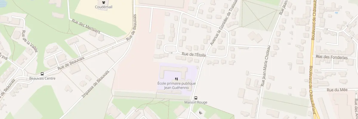 Plan du 48 Rue de l’Etoile à Vitré
