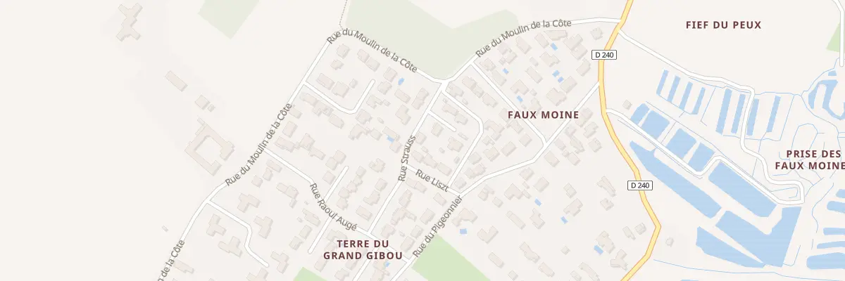 Plan du 7 Rue Strauss au Château-d’Oléron
