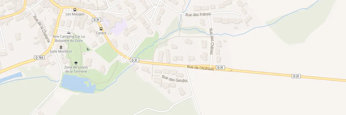 Plan du 1T Rue de l’aulnaie à La Boissière-du-Doré