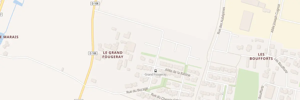 Plan du 11 Rue du Bocage à Vitré