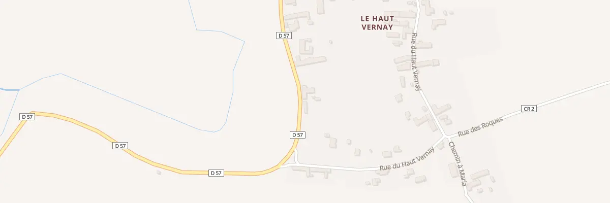 Plan du 9 Rue du Haut Vernay à Graignes-Mesnil-Angot