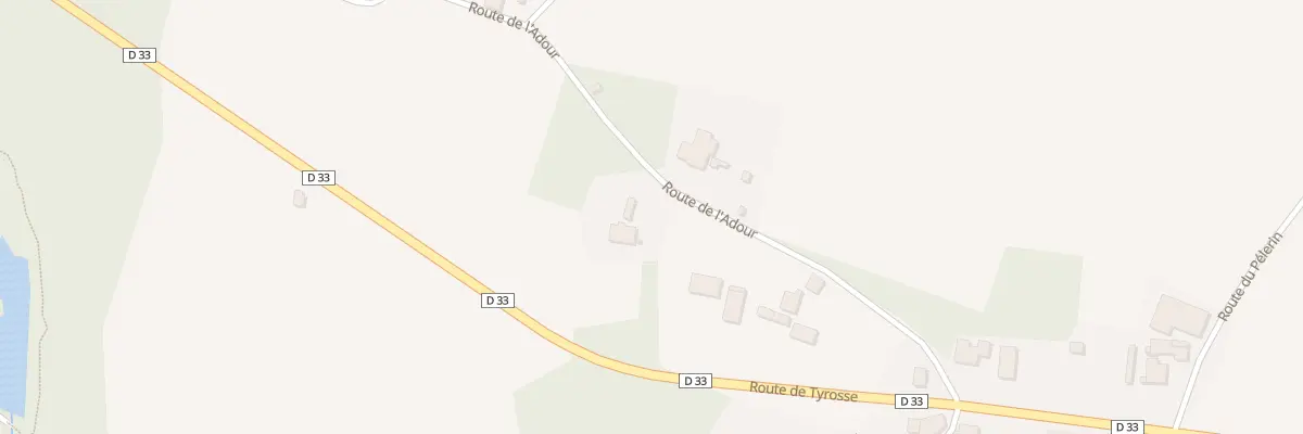 Plan du 291 Rte de l’Adour à Pey