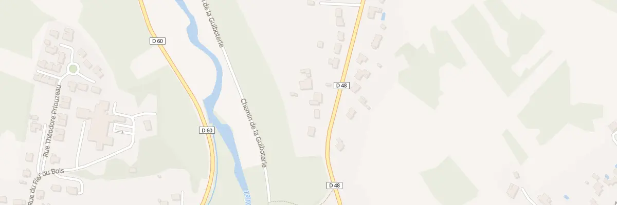 Plan du 23 Rue de l’ouche du fort à Mareuil-sur-Lay-Dissais