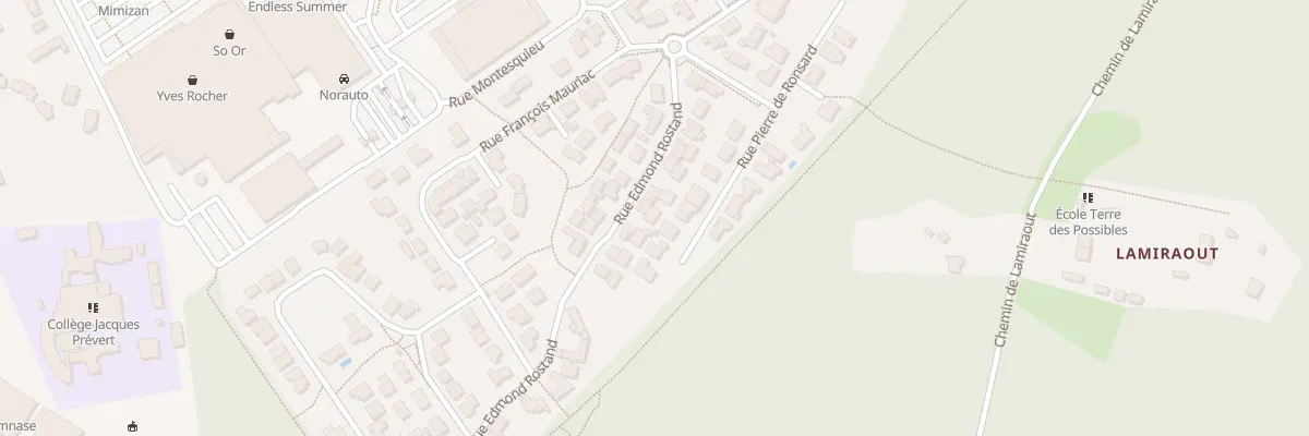 Plan du 137 Rue Edmond Rostand à Mimizan
