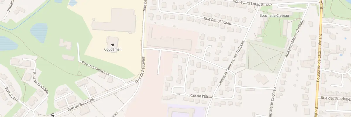 Plan du 24B Rue de l’Etoile à Vitré