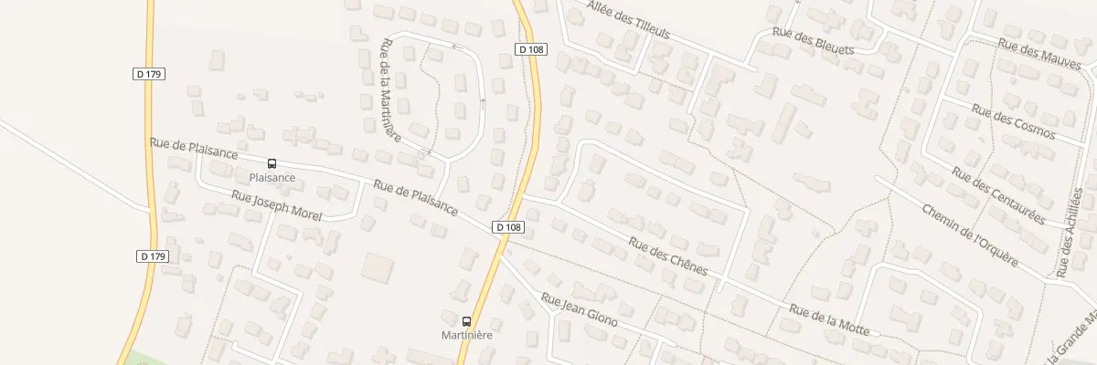 Plan du 1 Rue de la Gibelière à Javené